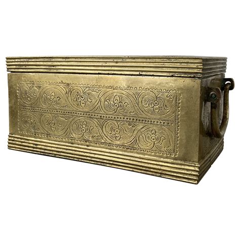 antique metal box company|brass monument metal boxes.